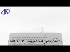 Bàn phím cơ 63 phím kim loại chống bụi cho máy tính công nghiệp