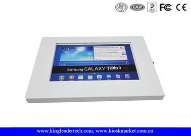 Mua White Metal an toàn Ipad Kiosk Enclosure Đối với Galaxy Tab 10.1 Inch online manufacture