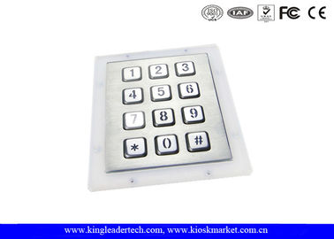 Mua Bàn phím số kim loại ma trận 3 × 4 12 Bảng điều khiển phím SS có đèn nền online manufacture