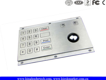 Mua Vandal-proof Rugged Matel Bàn phím với 16 phím Flush và Tích Quang Trackball online manufacture
