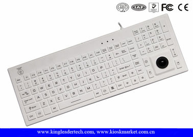 Mua Trắng IP68 Super Slim USB Silicone Keyboard Với On / Off Switch online manufacture
