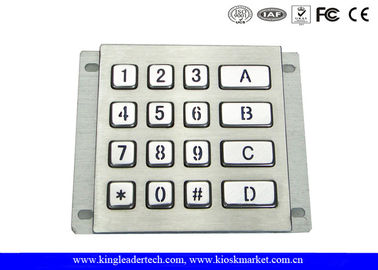 Mua Rugged chống nước Vandalproof Backlit kim loại Bàn phím Bàn phím thép không gỉ online manufacture