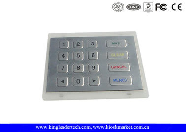 Mua Rugged thép không gỉ Numeric Keypad IP65 Trong 4 X 4 Matrix Đối với Máy bán hàng tự động online manufacture