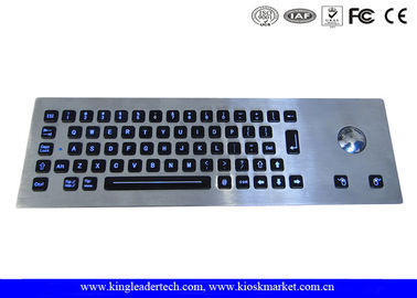 Mua Backlight Bảng điều chỉnh gắn kết chắc chắn bàn phím kim loại 65 phím du lịch đầy đủ, Trackball tích hợp online manufacture