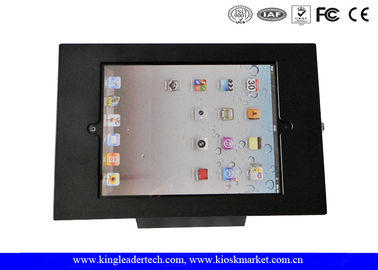 Mua Matt đen cán nguội Thép Ipad Kiosk Đứng Với Lock & Key, Customization online manufacture