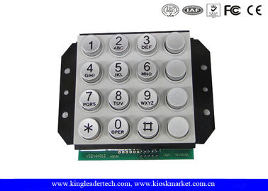 Mua 16 phím PIN giao diện kẽm hợp kim Numeric Bàn phím công nghiệp Đối với cửa Access Control hoặc hệ thống điện thoại online manufacture