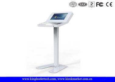 Mua Tùy chỉnh đơn giản Thông tin Kiosk Màn hình cảm ứng với bàn phím kim loại Rugged online manufacture