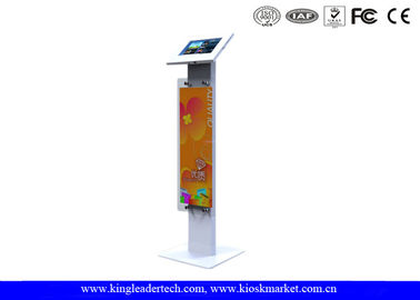 Mua Bàn kim loại chống trộm cắp Kiosk Stand Với Long Billboard dành cho Samsung Tab 10.1 online manufacture