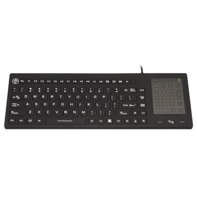 Mua IP68 Bàn phím bệnh viện y tế có thể giặt với bàn phím cảm ứng 2-in-1 và Bàn phím số online manufacture