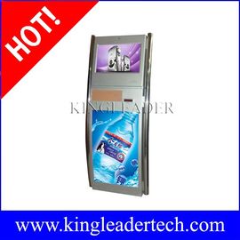 Mua Tự phục vụ bán vé kiosk với touchscreen SAW và hai cột thép không gỉ online manufacture