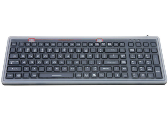 Mua Bàn phím y tế cao su công nghiệp IP68 Khí thải EMC có nắp bảo vệ online manufacture