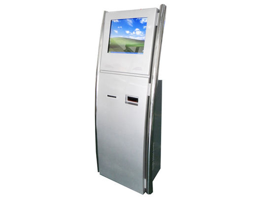 Mua Thông tin độc lập Kiosk màn hình cảm ứng 300nits với hai trụ cầm tay online manufacture