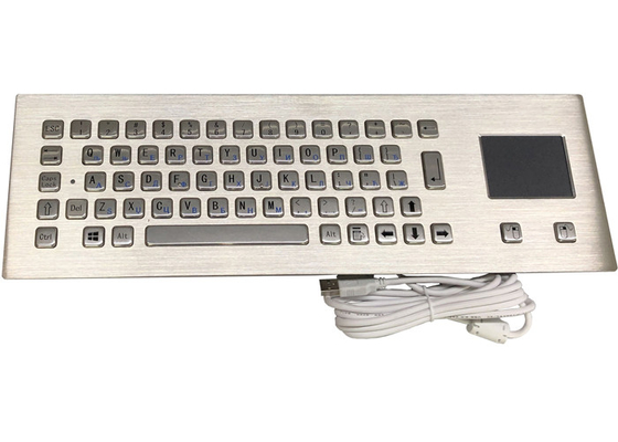 Mua Bàn phím công nghiệp bằng thép không gỉ với bàn di chuột cho máy online manufacture
