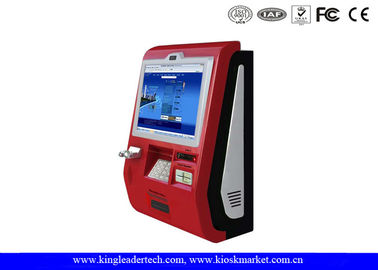 Mua Màn hình cảm ứng Customized Treo Tường Kiosk Với kim loại Bàn phím và chấp nhận tiền mặt online manufacture