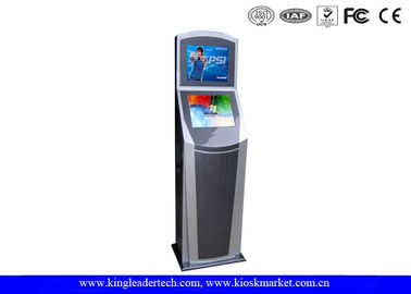 Mua Silm Two Displays Kiosk màn hình cảm ứng đứng cho trung tâm tự phục vụ / quảng cáo online manufacture