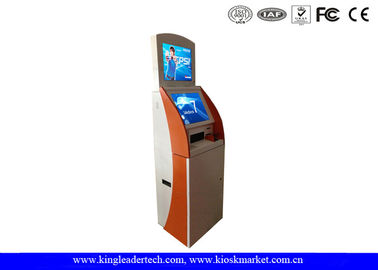 Mua Kiosk màn hình cảm ứng thường trực trên sàn có thể nhìn thấy cao Hai màn hình cao với bàn phím kim loại online manufacture