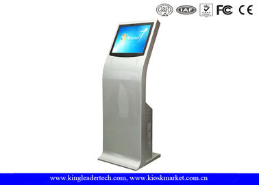 Mua Dịch vụ trong nhà Màn hình cảm ứng tương tác Kiosk độc lập với thiết kế cong online manufacture