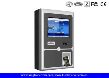 Mua 17 Inch Treo Tường Kiosk Với máy in hóa đơn nhiệt, PIN Pad Và Card Reader online manufacture