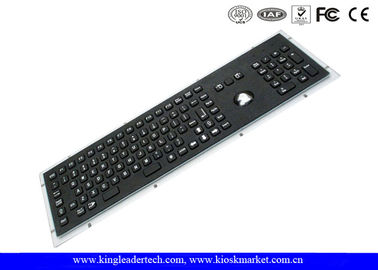 Mua Thép không gỉ đen Chỉnh Núi Bàn phím với phím chức năng và Trackball quang online manufacture