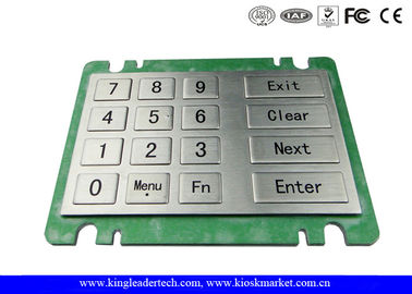 Mua Đựoc Vandal-Resistant kim loại Numeric Keypad Với 16 phím kim loại lớn Đối với máy bán hàng tự động online manufacture
