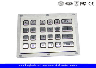 Mua 24 Chìa khóa kim loại Bàn phím số công nghiệp Bằng chứng phá hoại cho các trạm xăng kiosk online manufacture