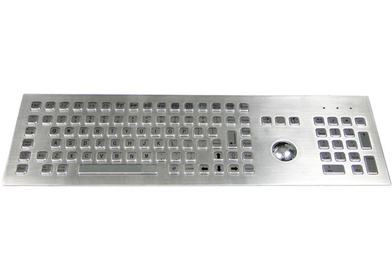 Mua Bàn phím thép không gỉ công nghiệp gắn phía trước với bóng cảm ứng chuột online manufacture
