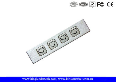 Mua Chức năng kim loại Numeric Pad chính, 4 Keys Numeric Keypad STAILESS thép online manufacture