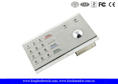 Mua Kim loại Kiosk Numeric Bàn phím 16 phím Flush Với tích hợp Quang Trackball online manufacture