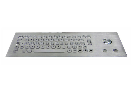 Mua Bảng điều khiển gắn bàn phím Kiosk bằng thép không gỉ chống phá hoại với trackball quang học online manufacture