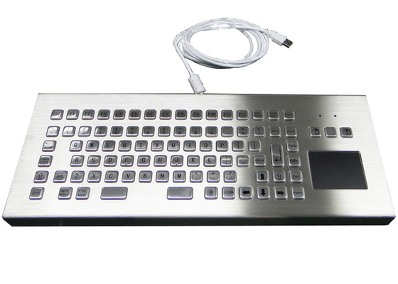 Mua Bàn phím Pc công nghiệp chắc chắn PS / 2 với bàn di chuột online manufacture