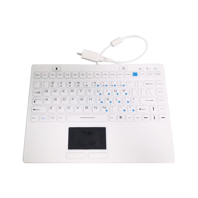 IP68 có thể giặt có thể làm sạch có thể lây nhiễm kháng khuẩn Bàn phím silicone công nghiệp y tế với bàn phím cảm ứng